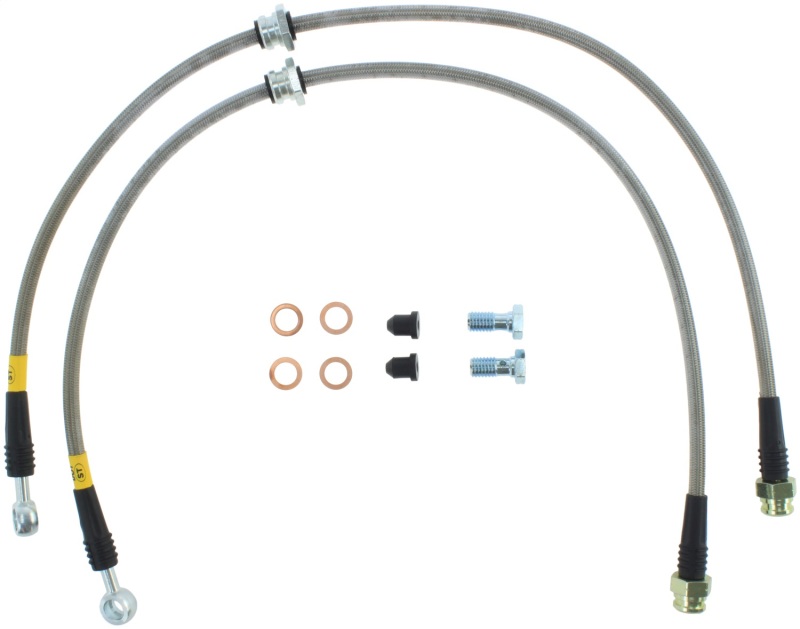 Audi S3 Brake Line Kit - Front - Stoptech - Stainless Steel - `15-`19