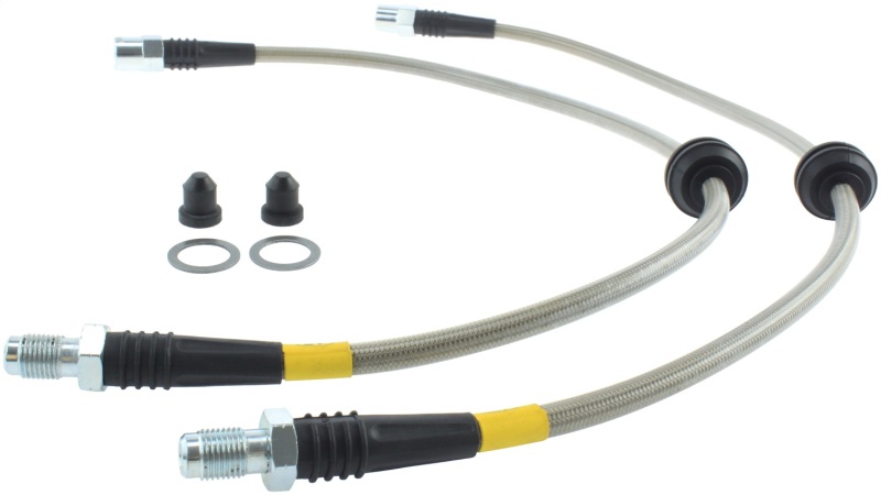 BMW M3 Brake Line Kit - Front - Stoptech - Stainless Steel Braided - `08-`13