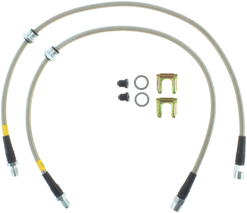 BMW 335i Brake Line Kit - Front - Stoptech - Stainless Steel - `12-`15