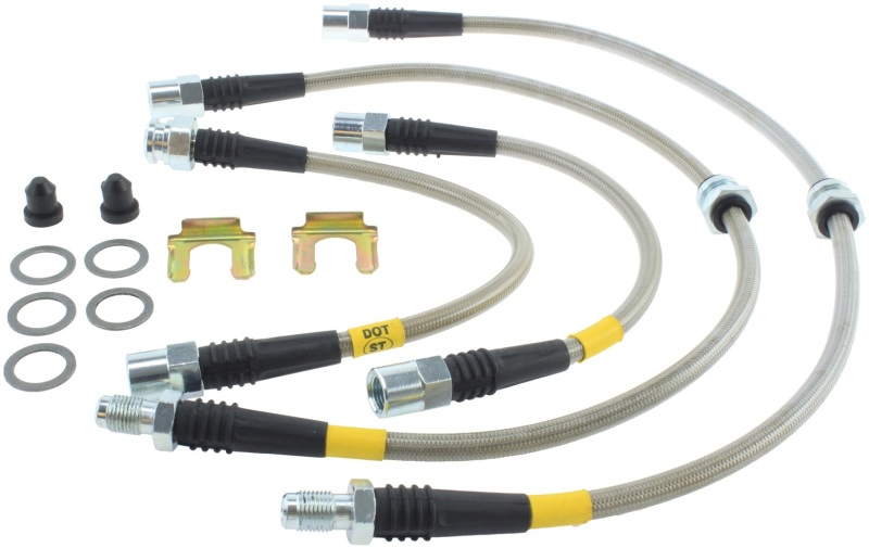 BMW X5 Brake Line Kit - Rear - Stoptech - Stainless Steel - `07-`12