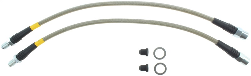Mercedes-Benz E550 Brake Line Kit - Front - Stoptech - Stainless Steel - `07-`09