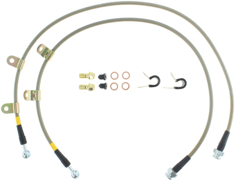 Infiniti G37 Brake Line Kit - Front - Stoptech - Stainless Steel - `08-`13