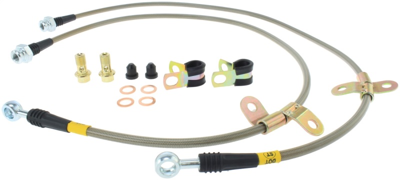 Infiniti G37 Brake Line Kit - Front - Stoptech - Stainless Steel - `08-`13