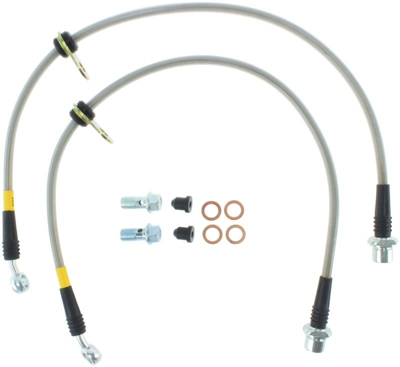 Toyota Tacoma Brake Line Kit - Front - Stoptech - Stainless Steel - `95-`04