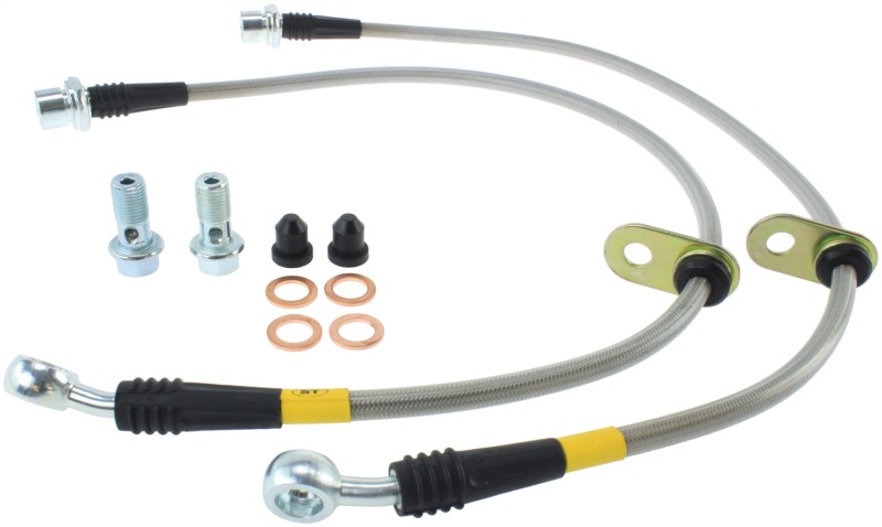 Toyota Tacoma Brake Line Kit - Front - Stoptech - Stainless Steel - `95-`04