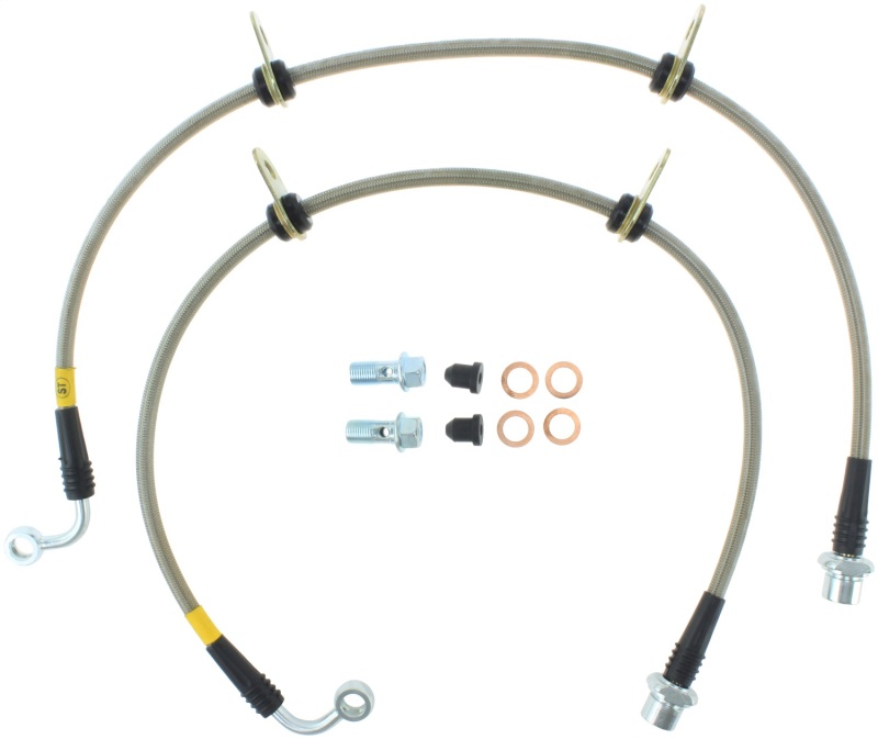 Toyota Tacoma Brake Line Kit - Front - Stoptech - Stainless Steel - `95-`04