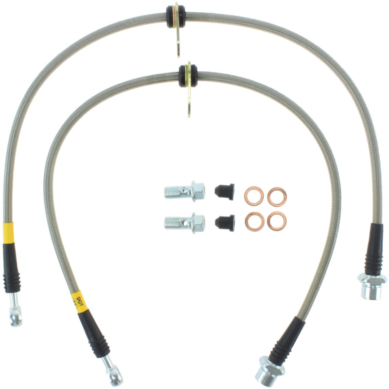 Toyota Camry Brake Line Kit - Rear - Stoptech - Stainless Steel - Stainless Steel - `02-`17