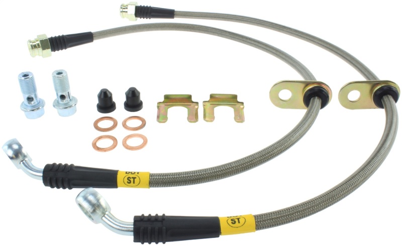 Subaru WRX Brake Line Kit - Rear - Stoptech - Stainless Steel - Stainless Steel - `12-`19