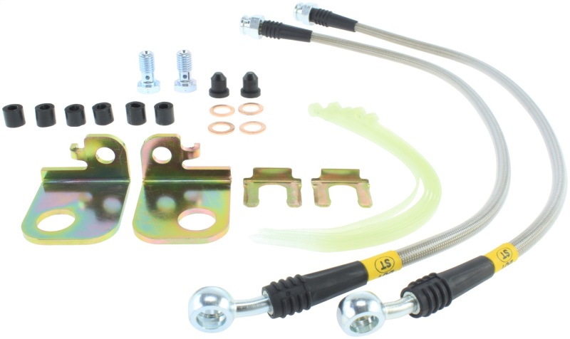 Lincoln LS Brake Line Kits - Front - Stoptech - Stainless Steel - `00-`06