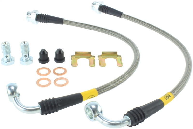 Pontiac Solstice Brake Line Kit - Front - Stoptech - Stainless Steel - `06-`09