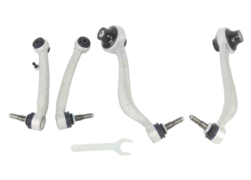 BMW 3 Series Control Arm & Radius Arm Kit - Front - Superpro - Alloy Lower Arms + Radius Arms with Pre-installed Bushings & New Ball Joints - 2012