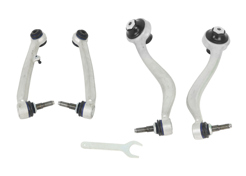 BMW 3 Series Control Arm & Radius Arm Kit - Front - Superpro - Alloy Lower Arms + Radius Arms with Pre-installed Bushings & New Ball Joints - 2012