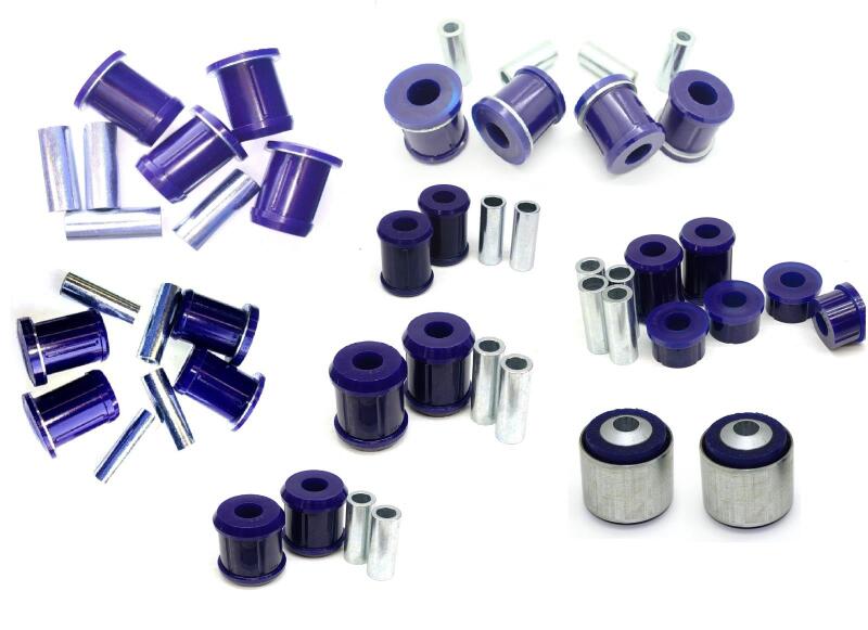 Mitsubishi Montero Limited Suspension Bushing Kit - Front + Rear - Superpro - Vehicle Enhancement - `01-`03