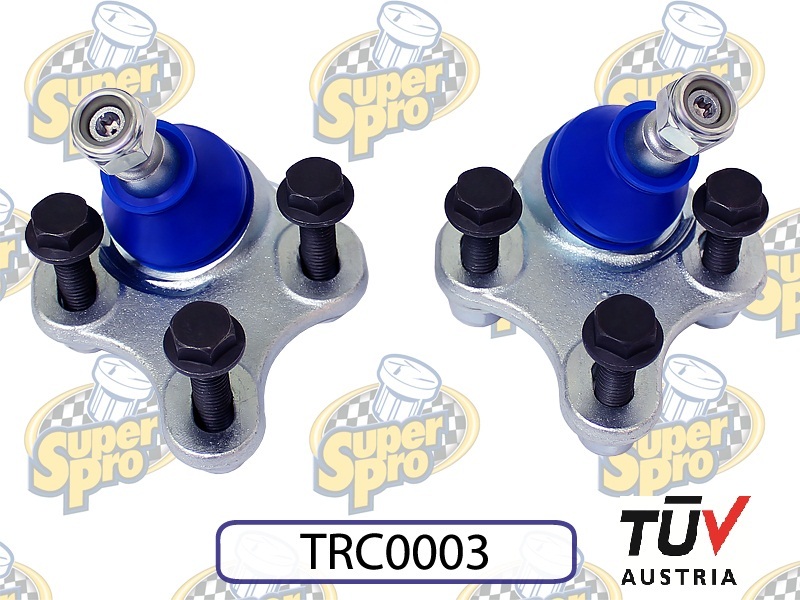 Audi A3 Ball Joint Set - Front Lower - Superpro - Camber Adjustable - 2006