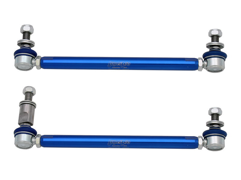 Audi A3 Sway Bar Links - Front - Superpro - HD Adjustable w/ DCC Adapter - 2015