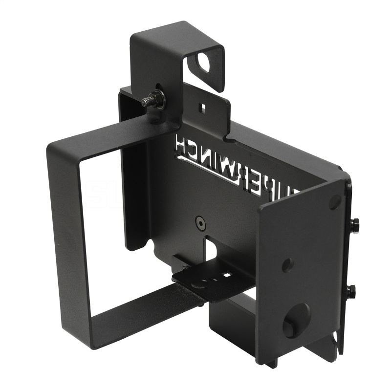 Jeep Gladiator Auxiliary Battery Mount - Superwinch - AuxBatteryKit, Battery Tray - Black/Red - `18-`24