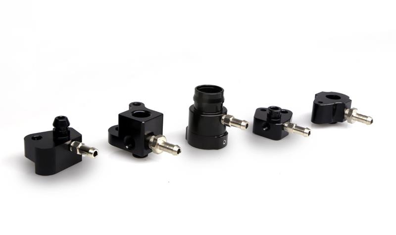 Volkswagen Golf GTI Boost Reference Adapter - Turbosmart - Black - `03-`09