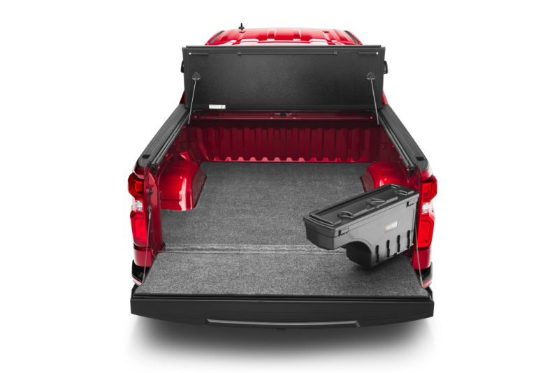 Chevrolet Colorado Truck Bed Storage Box - Passenger Side - Undercover - SwingCase - Black Smooth - `15-`22
