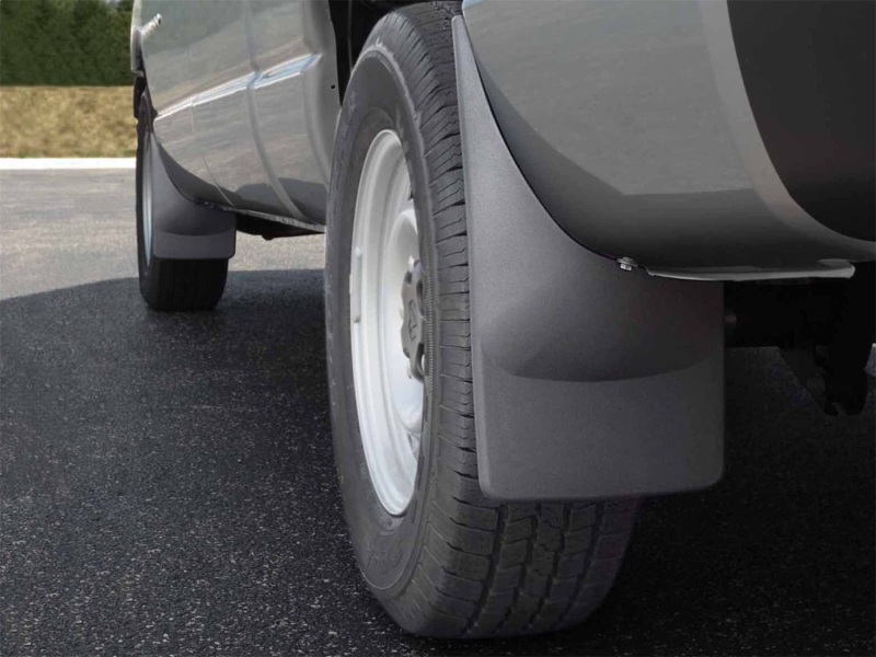 Dodge Ram Truck Mud Flaps - WeatherTech - No-Drill DigitalFit - Black - `06-`08