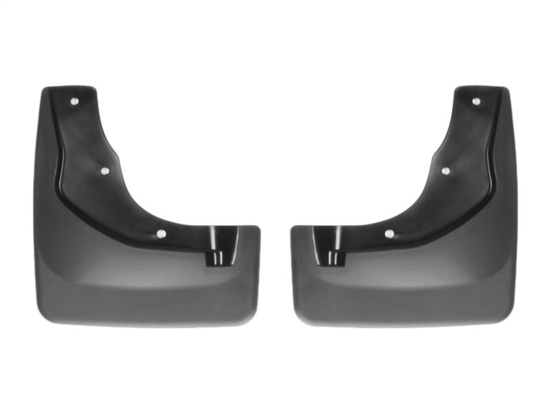 Ford Escape Mud Flap - Front - WeatherTech - No-Drill DigitalFit - Black - `13-`27