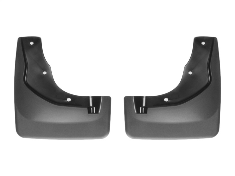 Ford Escape Mud Flap - Front - WeatherTech - No-Drill DigitalFit - Black - `13-`27