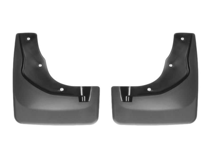 Ford Escape Mud Flap - Front - WeatherTech - No-Drill DigitalFit - Black - `13-`27