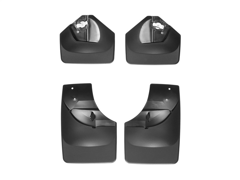 Ford Transit Mud Flaps - WeatherTech - No-Drill DigitalFit - Black - `14-`27