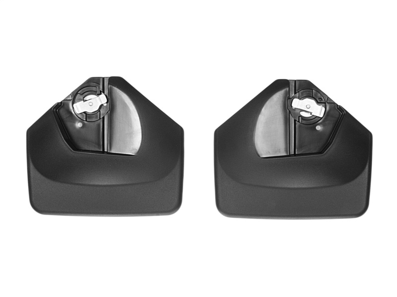 Ford Transit No Drill Mudflaps - Front - WeatherTech - DigitalFit - Black - `14-`27