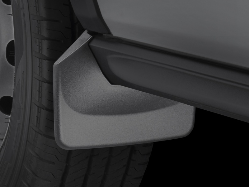 Ford Transit No Drill Mudflaps - Front - WeatherTech - DigitalFit - Black - `14-`27