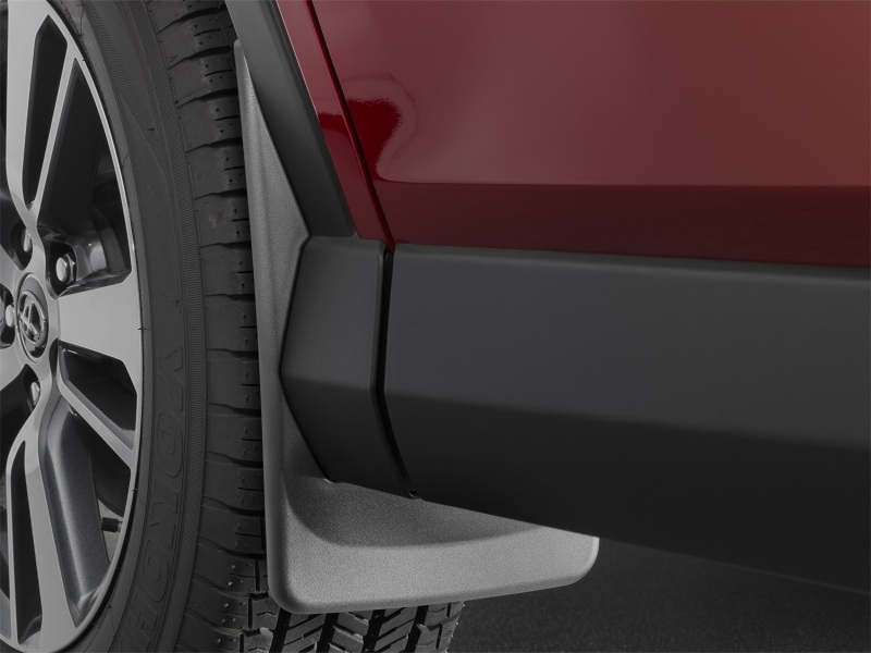 Toyota Rav4 Mud Flaps - WeatherTech - DigitalFit No-Drill - Black - `16-`27