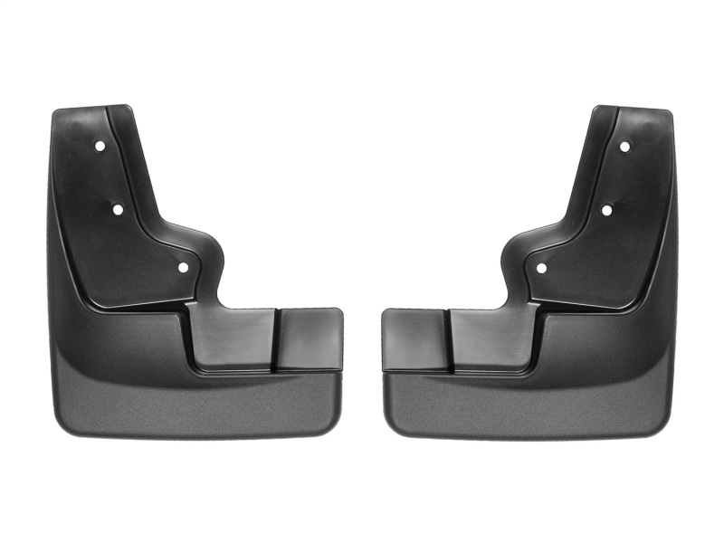 Ford Edge Mud Flaps - WeatherTech - No-Drill DigitalFit - Black - `15-`27