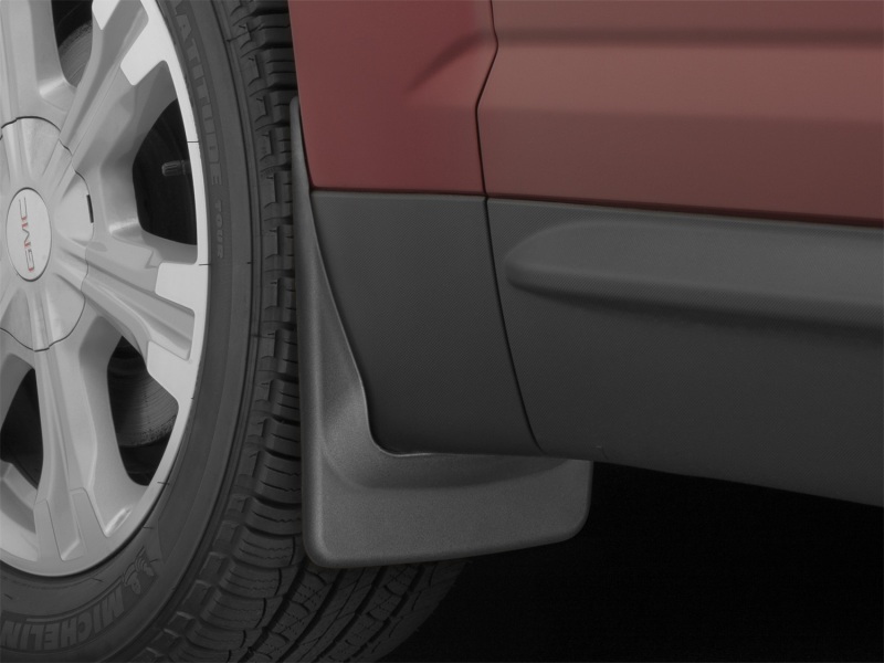 GMC Terrain Mud Flap - WeatherTech - No-Drill DigitalFit, QuickTurn Fastening System - Black - `10-`27