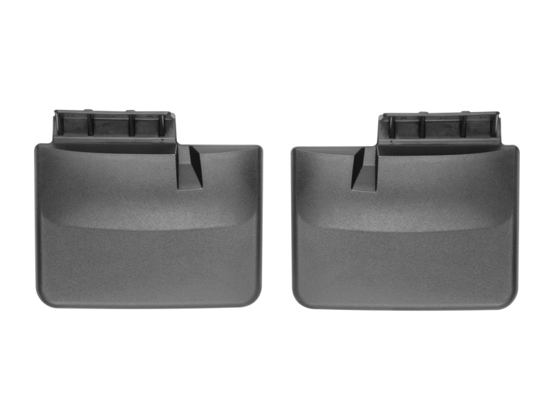 Ford F-150 Raptor Mud Flaps - WeatherTech - No-Drill, DigitalFit, QuickTurn Fastening System - Black - `17-`27