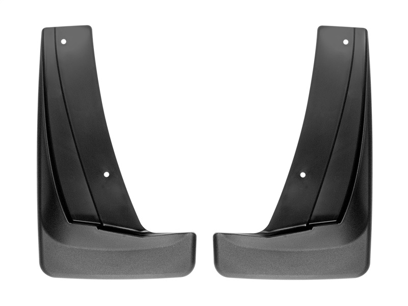 GMC Terrain Mud Flaps - WeatherTech - No-Drill DigitalFit - Black - `18-`27