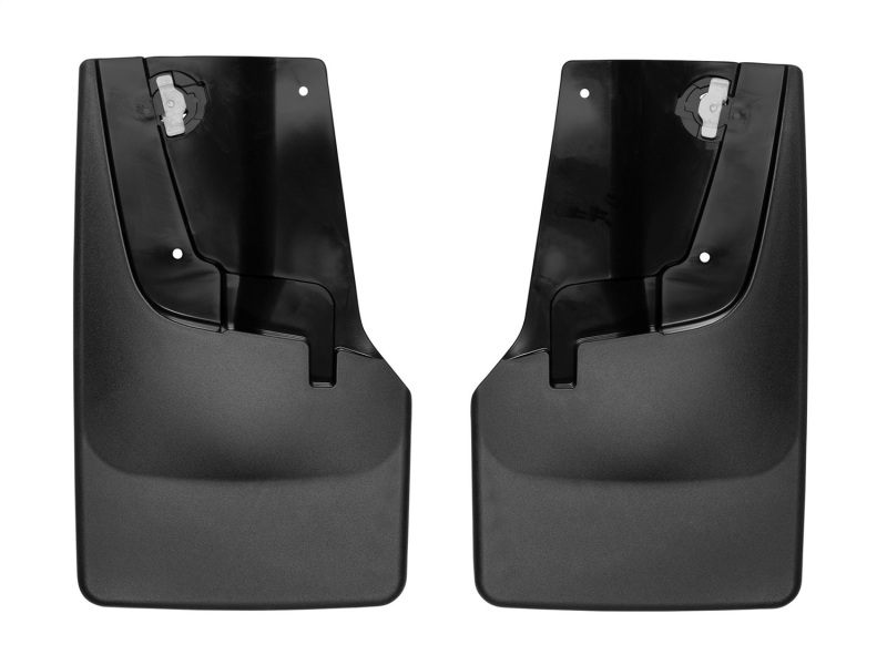 Chevrolet Colorado Mud Flaps - WeatherTech - No-Drill DigitalFit - Black - `17-`27