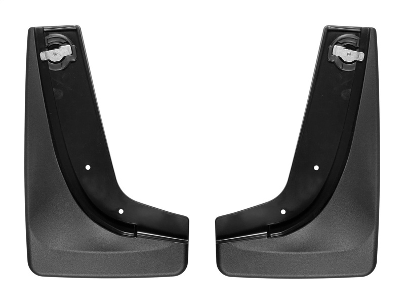 Buick Enclave Mud Flaps - WeatherTech - No-Drill DigitalFit - Black - `18-`27