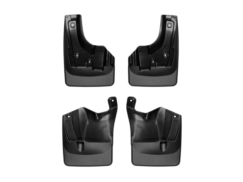 Subaru Forester Mudflaps - WeatherTech - No-Drill DigitalFit QuickTurn - Black - `19-`27