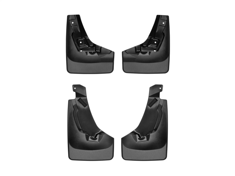 Toyota RAV4 Mud Flaps - WeatherTech - No-Drill DigitalFit - Black - `19-`27