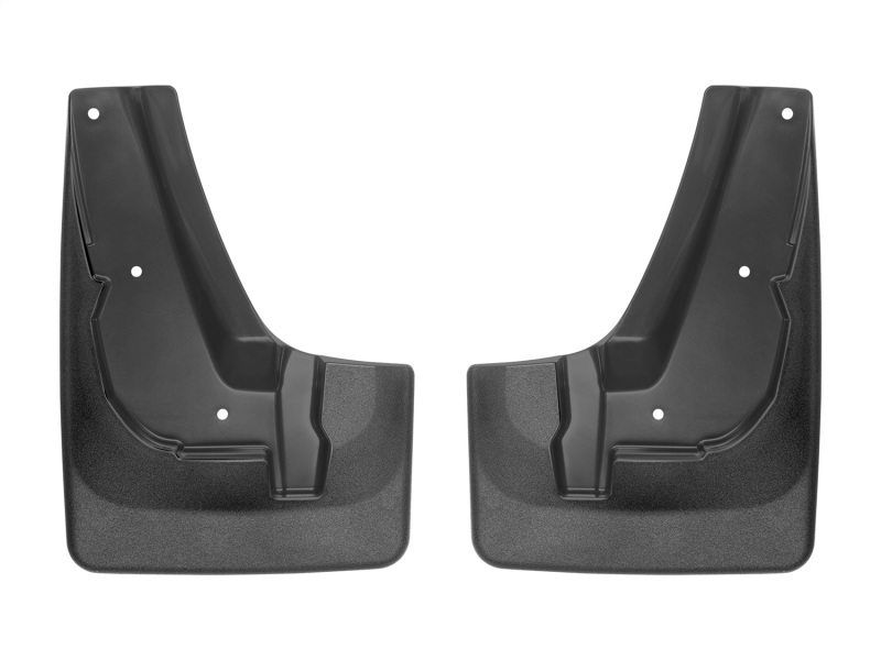 Subaru Ascent Mud Flaps - WeatherTech - No-Drill DigitalFit - Black - `19-`27