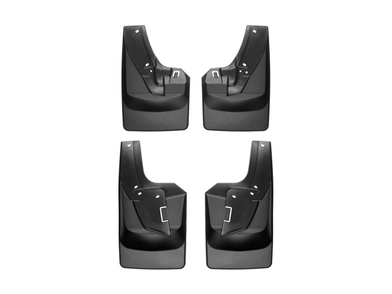 Ram 3500 Mud Flaps - WeatherTech - No-Drill DigitalFit - Black - `19-`27 Ram 3500 Mud Flaps - WeatherTech - No-Drill DigitalFit - Black - `19-`27