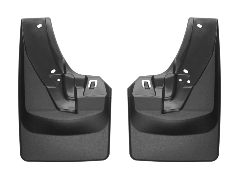 Ram Truck 2500 Mud Flaps - WeatherTech - No-Drill DigitalFit - Black - `19-`27