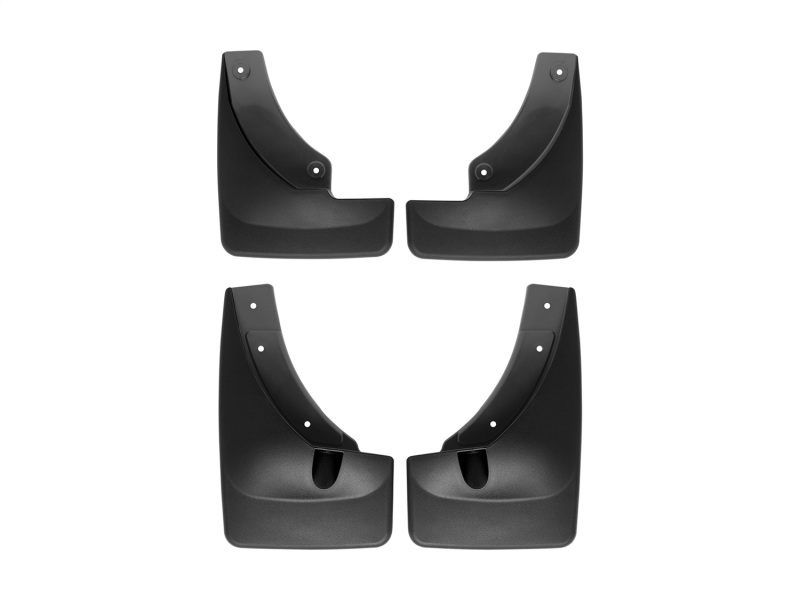 Ford Escape Mud Flaps - Front - WeatherTech - No-Drill DigitalFit - Black - `20-`27