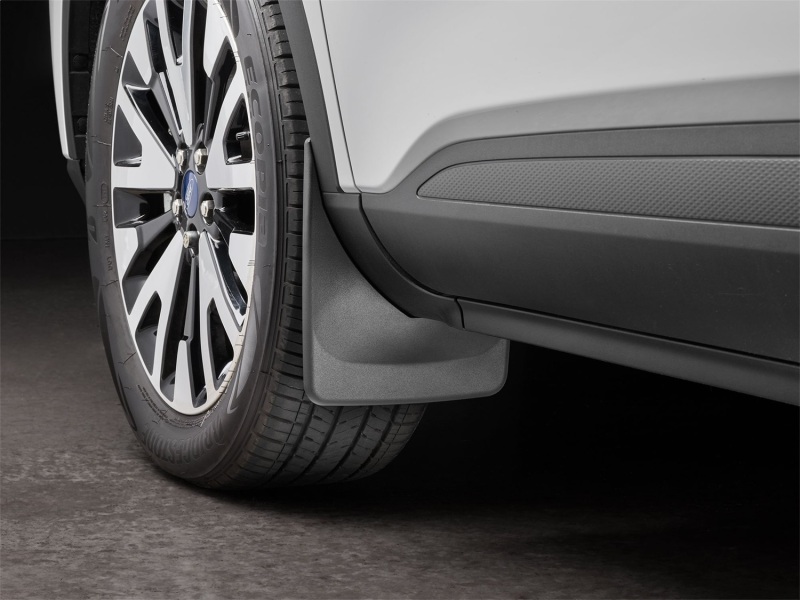 Ford Escape Hybrid Mud Flaps - Front - WeatherTech - No-Drill DigitalFit - Black - `20-`27