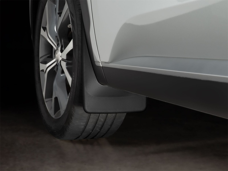 Hyundai Palisade Mud Flaps - WeatherTech - No-Drill DigitalFit - Black - `20-`27