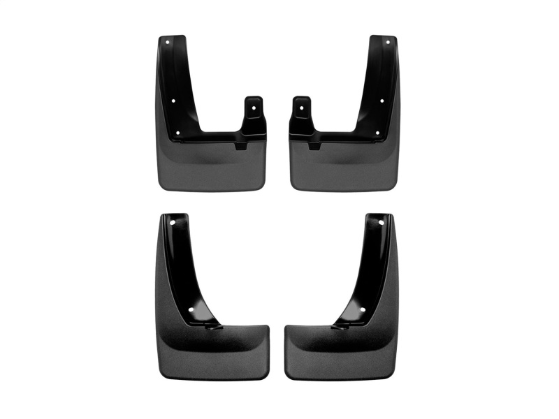 Hyundai Tucson Mud Flaps - WeatherTech - No-Drill DigitalFit - Black - `19-`27