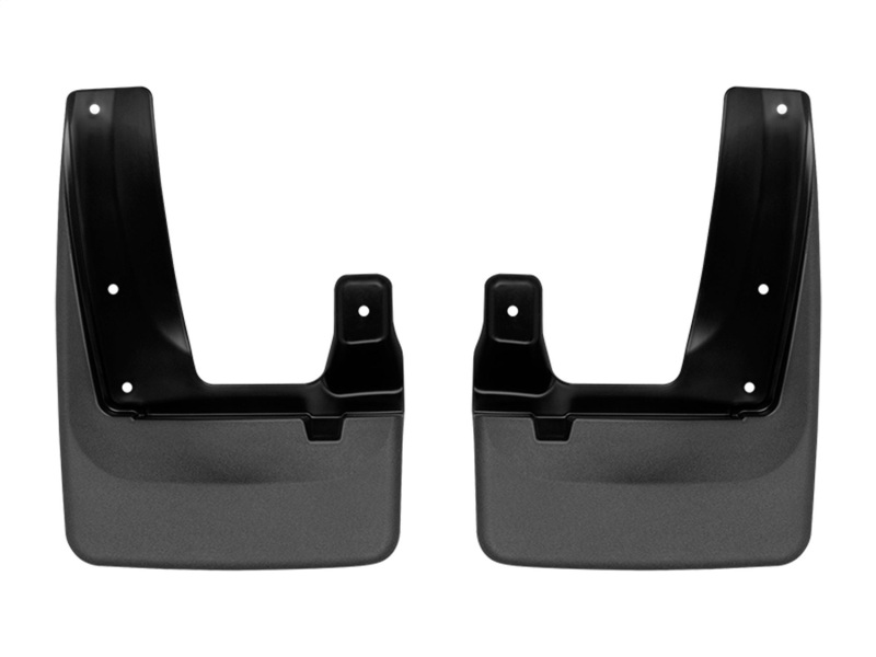 Hyundai Tucson Mud Flaps - WeatherTech - No-Drill DigitalFit - Black - `19-`27