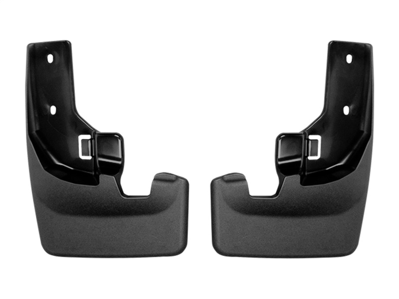 Nissan Rogue Mud Flaps - WeatherTech - No-Drill DigitalFit - Black - `21-`27