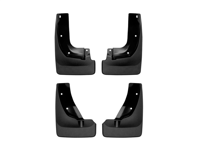 Kia Sorento Mud Flap Kit - WeatherTech - No-Drill DigitalFit - Black - `21-`27