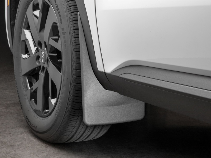 Kia Sorento Mud Flap - WeatherTech - No-Drill DigitalFit - Black - `21-`27