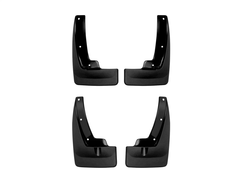 Kia Sportage Mud Flaps - WeatherTech - No-Drill DigitalFit - Black - `17-`27